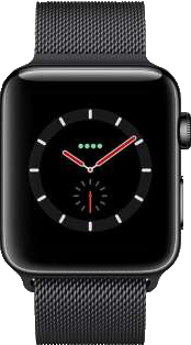 Apple Watch 42mm。大切な情報や欠かせない機能が いつでもあなたの手首の上に。