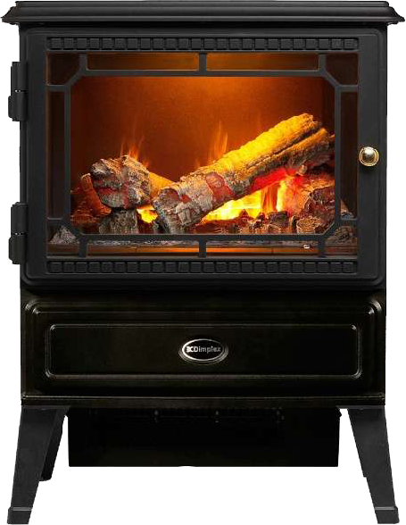 電源を入れるだけで暖炉のある暮らしを楽しめる。水蒸気と光により、リアルな炎を演出。