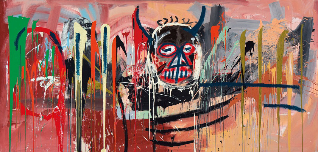 Jean-Michel Basquiat (1960-1988), Untitled, 1982. Acrylic on canvas. 94 x 197 in. (238.7 x 500.4 cm.)

zozoの社長が62億で買った作品。