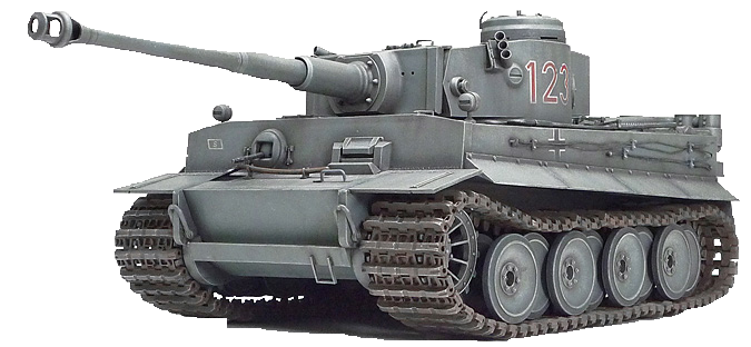 ドイツ重戦車タイガーI型　タミヤ